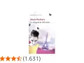 La elegancia del erizo, libro de Muriel Barbery, con una joven y la Torre Eiffel de fondo.