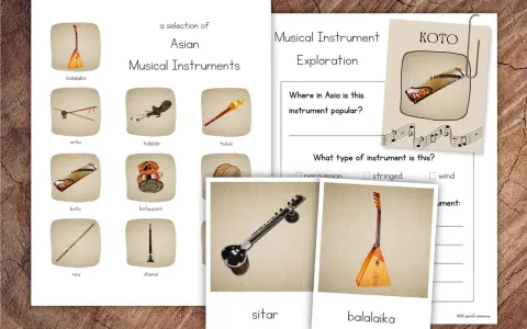 Explora instrumentos de Asia: balalaika, koto, sitar y más. Descubre la diversidad musical asiática.