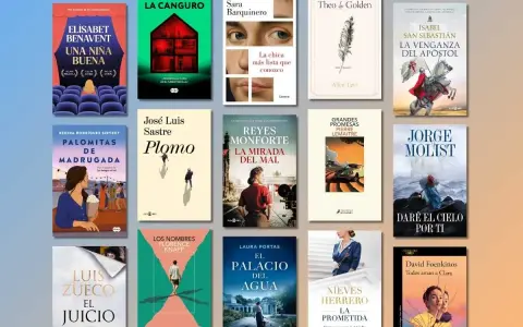 Selección de libros recomendados: "Una niña buena", "La Canguro", "La chica más lista que conozco", "Plomo", "La mirada del mal", "Palomitas de madrugada", "El juicio", "La prometida", "Todos aman a Clara" y más.