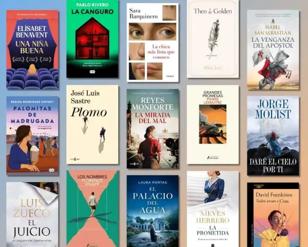 Selección de libros recomendados: "Una niña buena", "La Canguro", "La chica más lista que conozco", "Plomo", "La mirada del mal", "Palomitas de madrugada", "El juicio", "La prometida", "Todos aman a Clara" y más.