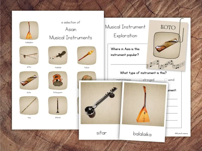 Explora instrumentos de Asia: balalaika, koto, sitar y más. Descubre la diversidad musical asiática.
