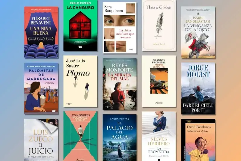Selección de libros recomendados: "Una niña buena", "La Canguro", "La chica más lista que conozco", "Plomo", "La mirada del mal", "Palomitas de madrugada", "El juicio", "La prometida", "Todos aman a Clara" y más.